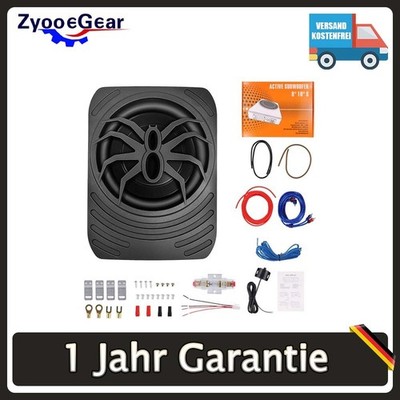 Aktiv-Subwoofer Auto Untersitz Bassbox aktiv 1500W Klein Mini Flach 7''