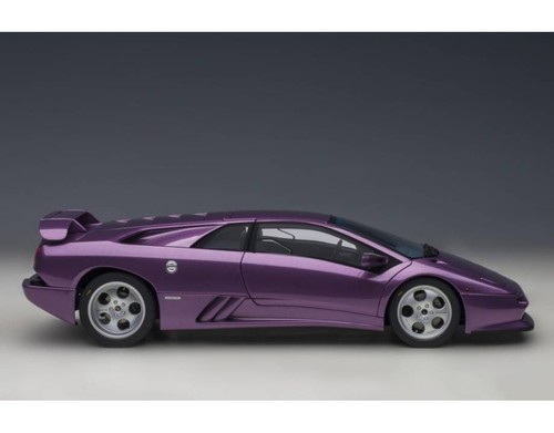 AutoArt Lamborghini Diablo SE 30th Anniversary Edition Viola SE30 1/18. 79158 - Picture 4 of 19