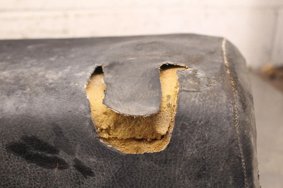 Honda XL200R 1984 sillín asiento A369 Foto 4 de 4