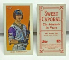 Nolan Jones 2020 Topps 206 Serie 3 - Süss Caporal Rücken Mini Sp / 188 -