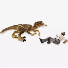 New Mattel Creations Jurassic Park Final Scene Ray Arnold Toy Action Figure