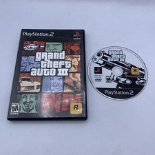 Grand Theft Auto III (Sony Playstation 2, 2003) PS2 No Manual GTA 3