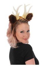 Deer Antlers with Ears Headband