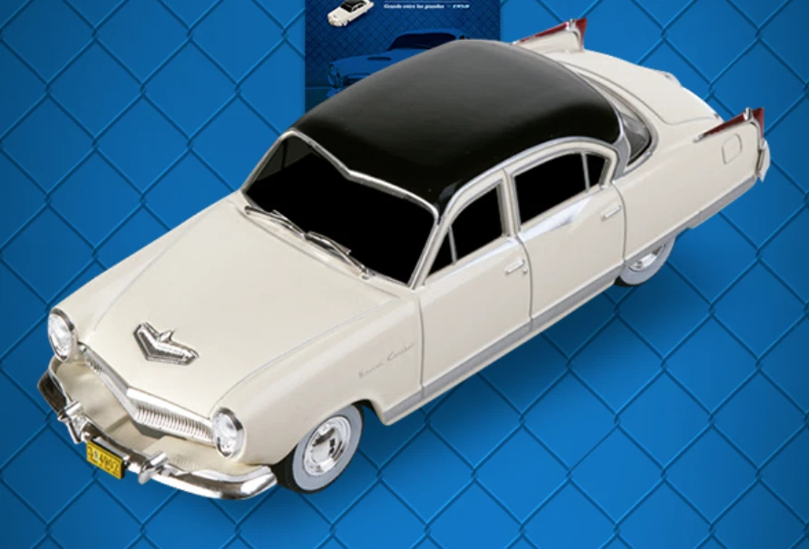 Kaiser Carabela Manhattan 1958 Argentina Rare Diecast Car Scale 1:43 + Magazine - Image 4 of 4