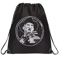 Freddy Krueger , Drawstring Bag - Black 
