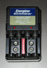 Energizer CHM4AA ACCU Rechargeable Battery Charger NiMH NiCd AA AAA 9V