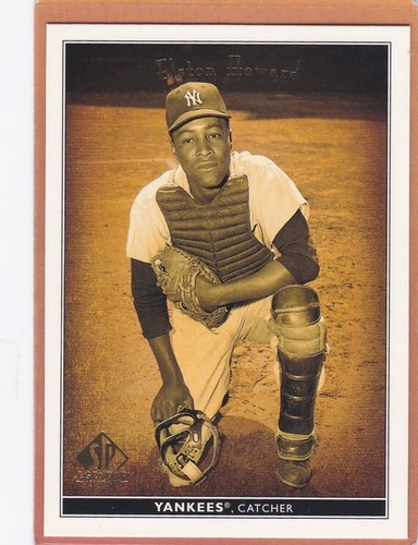 2002 SP Legendary Cuts Elston Howard #24 card