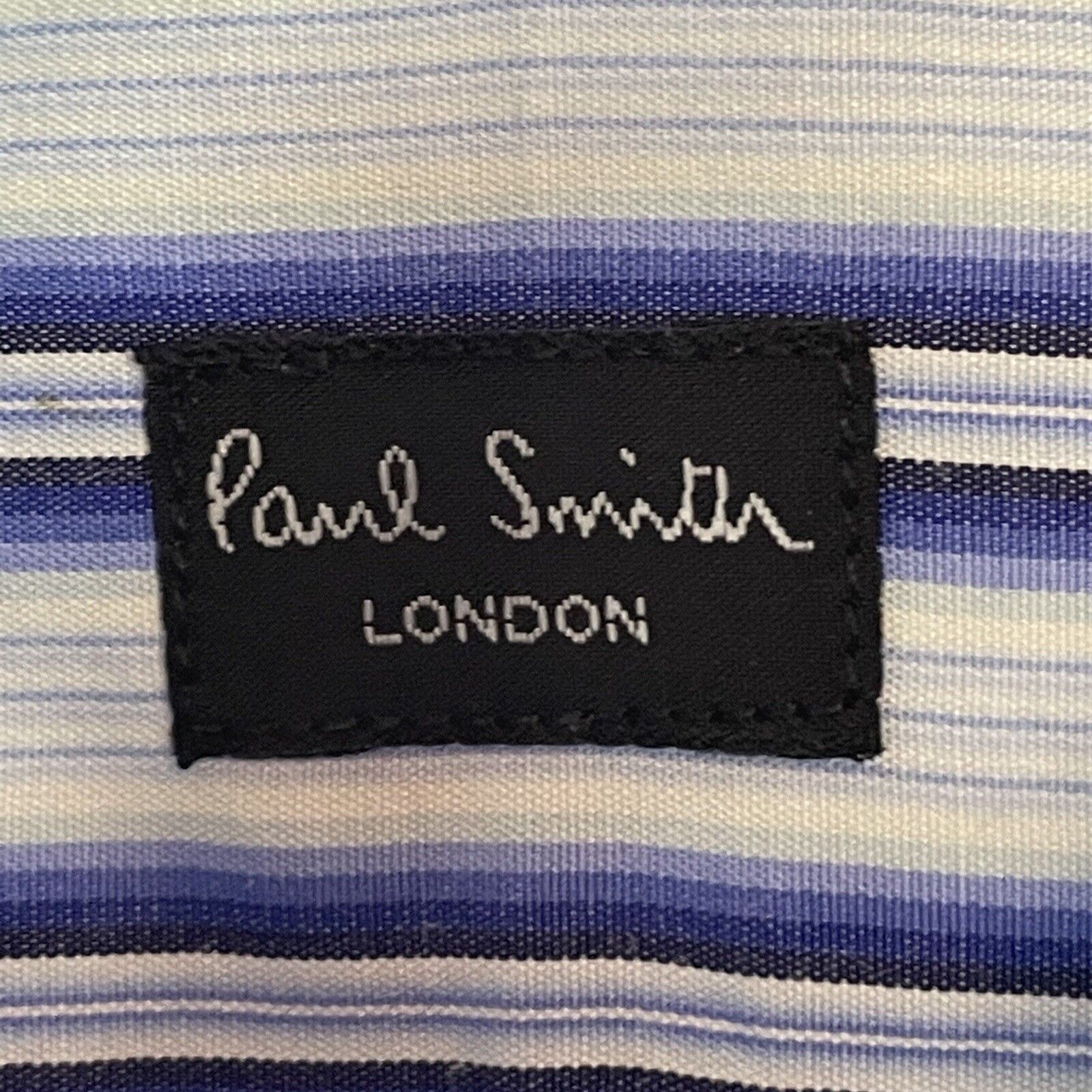 Paul Smith London The Byard French Cuff Shirt Blu… - image 4