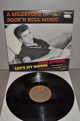 Kris Jensen Let's sit down A milestone in Rock'n Roll Music M- ! Bear Family LP