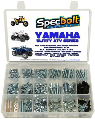 #ad YAMAHA ATV bolt kit Wolverine Warrior Grizzly Rhino Tri z moto Kodiak Timberwolf $56.10