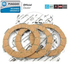 KIT 3 DISCHI SERIE FRIZIONE ORIGINALE PER PIAGGIO VESPA ET3 125