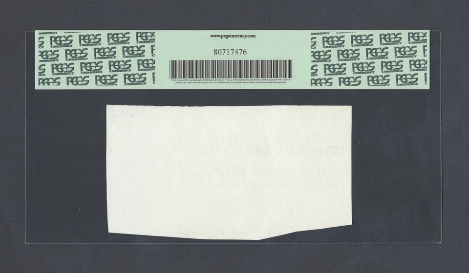 Kenya Vignette Die Proof Test Printing Uncirculated  - Image 2 of 2