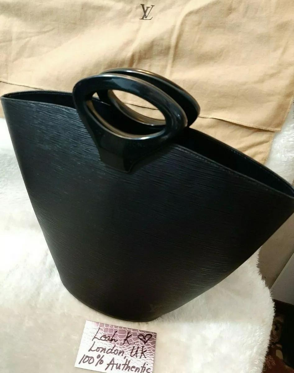 Louis Vuitton Noctambule EPI Leather Tote Bag Black