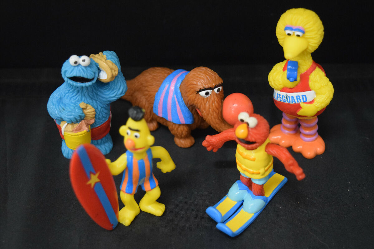 Sesame Street Beach 80's? Vintage Applause PVC YOU PICK! Elmo