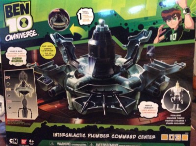 Ben 10 Omniverse Intergalactic Plumber Command Center Lights up! Construct New 