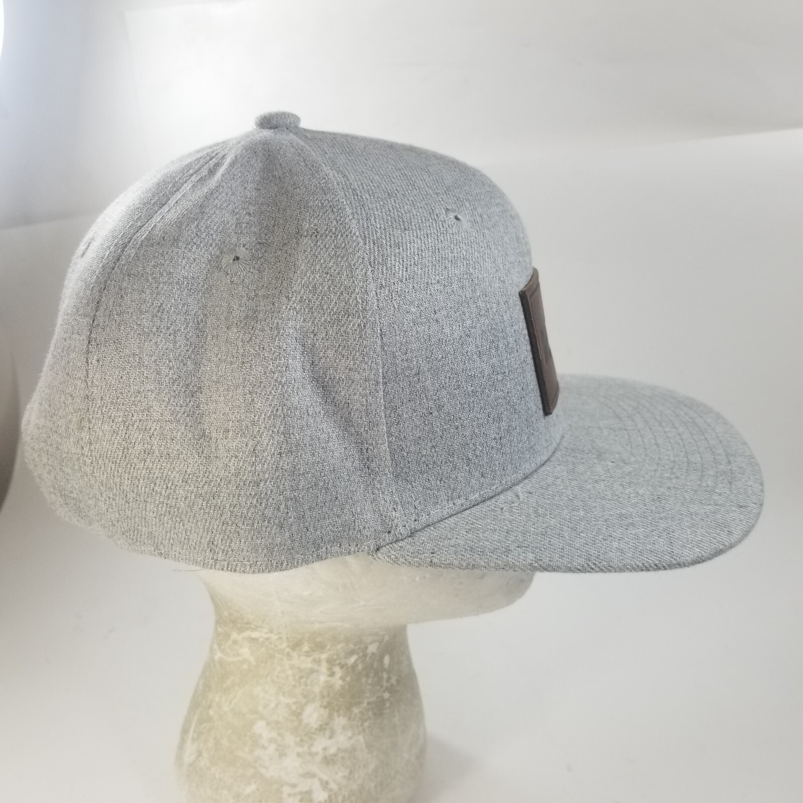 Fishing Hat Cap Snap Back Adjustable Gray Adjusta… - image 4