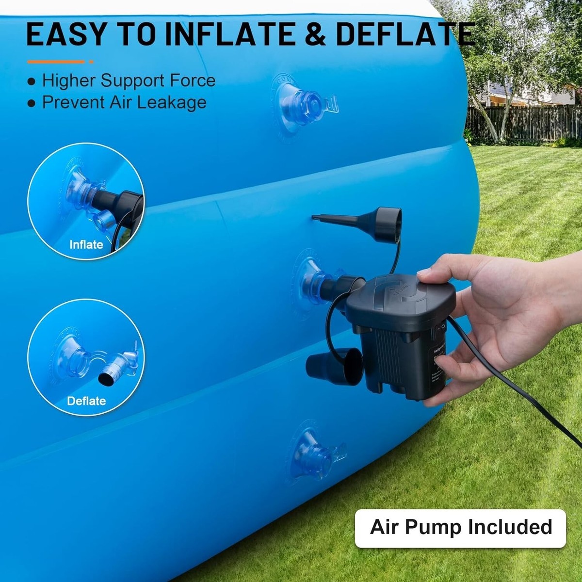 Electric Pump Water Pump For Inflatable Pool Electric Air Pump For