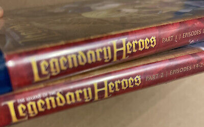 The Legend of the Legendary Heroes Season 1 Pt. 1 & 2 blu-ray