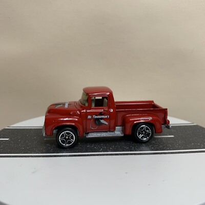 2000 Matchbox #15 Highway Heroes 1956 Ford Pickup Red Mr. Timmerman s - 1:65 VGC