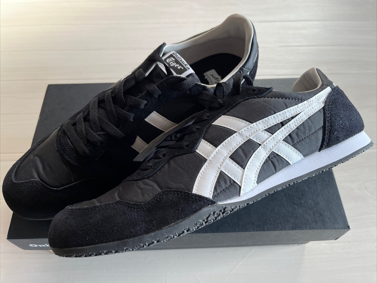 ◆onitsuka tiger◆ serrano 1183B400_001 Onitsuka Tiger SERRANO 1183B400 001 Black/White Unisex Shoes