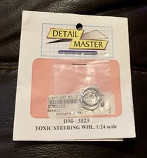 Detail Master DM3123 x 1/24-1/25 TOXIC STEERING WHEEL SET