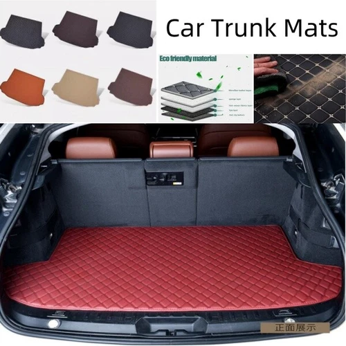 Car Floor Mats Fit Ford All Series Rug Auto Waterproof Carpets PU Leather Custom - Imagen 20 de 43