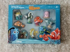 Juego de figuras Finding Nemo Disney Store Disney. Pixar -Raro- Nuevo En Caja