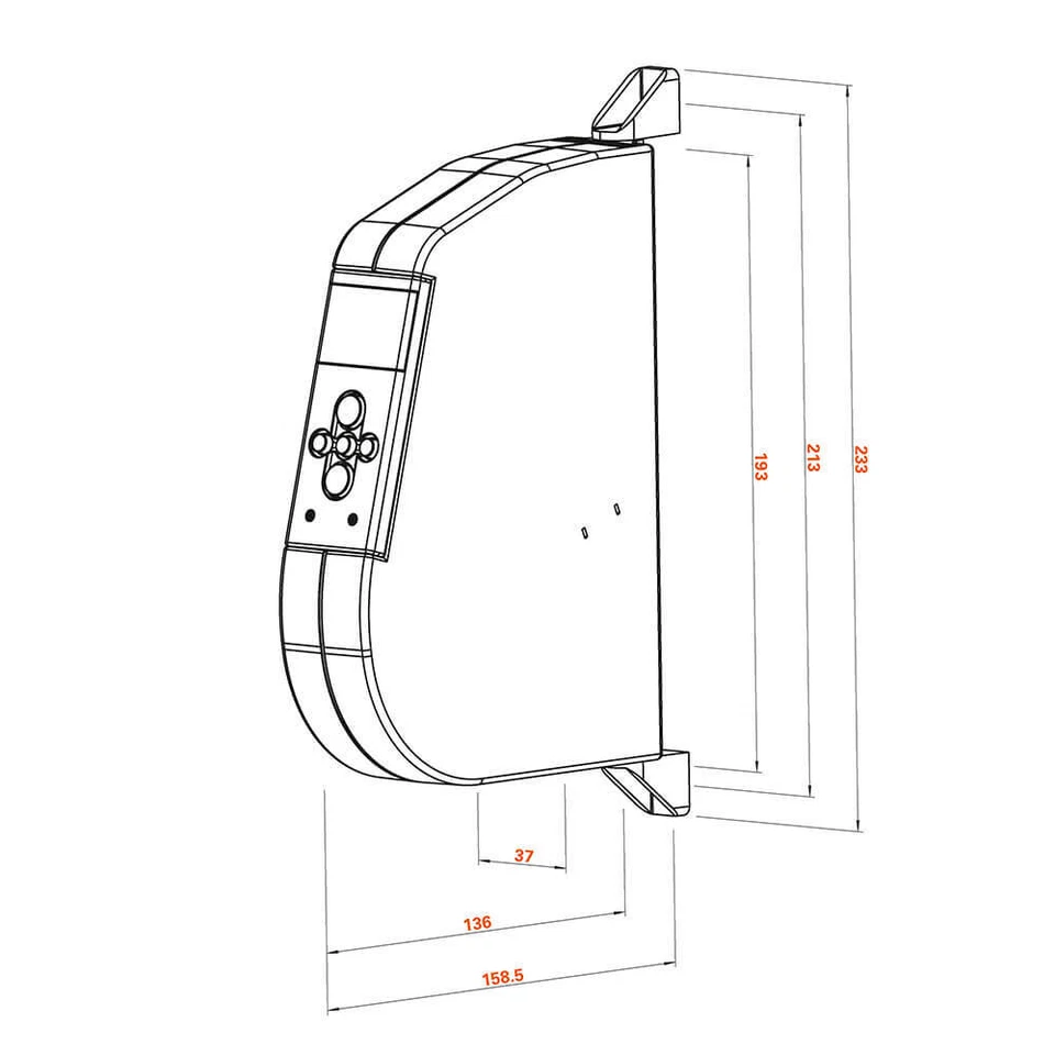 WIR eW940-F-M Set mit 2 - 5 Gurtwicklern inkl. Funkfernbedienung FB-9 - Bild 4 von 4