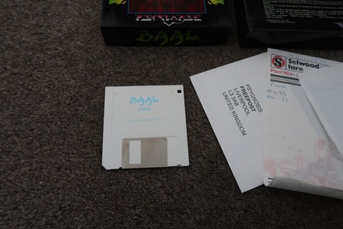 Baal By Psyclapse ~ Original Boxed Amiga Game - Afbeelding 4 van 8