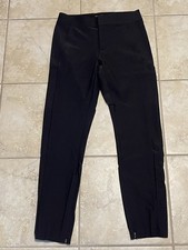 Athleta Pants Women Black Lightweight Nylon Outdoor Casual size 4 NEW WITHOUT TA