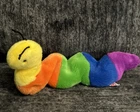 1999 TY Beanie Baby Inch Inchworm Plush 16” Large Vintage Multicolor Caterpillar