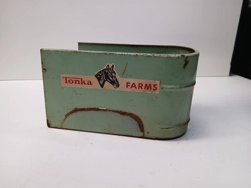 Vintage Tonka Farms Green Horse Truck- Bed For Parts