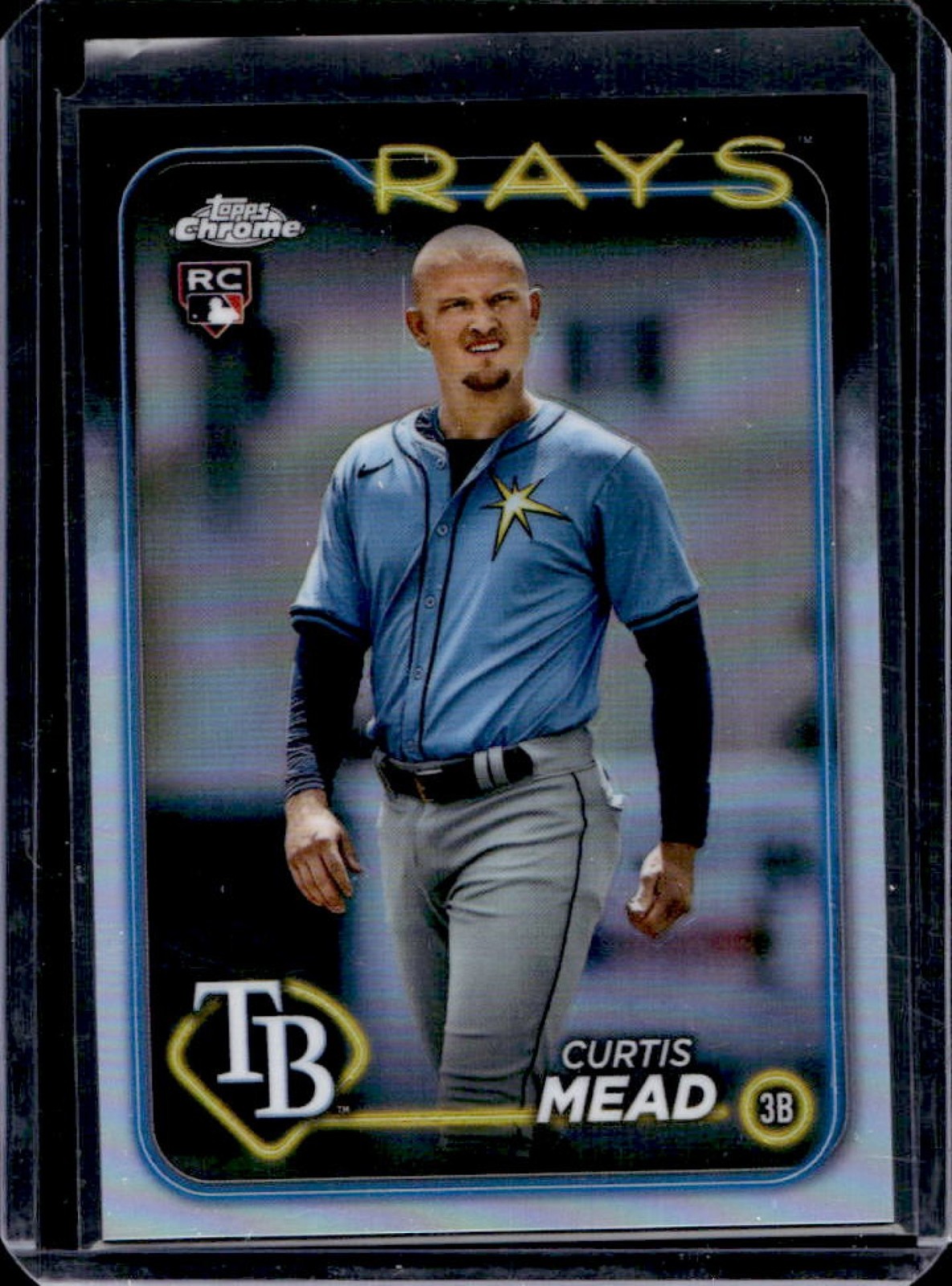 2024 Topps Chrome Curtis Mead Image Variations RC Rookie #209 Rays