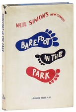 Neil Simon. Barefoot in the Park: New Comedy. 1st ed./DJ. 1964. Robert Redford