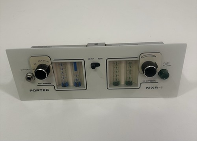 #ad Porter MXR 1 Cabinet Mount Flowmeter $950.00