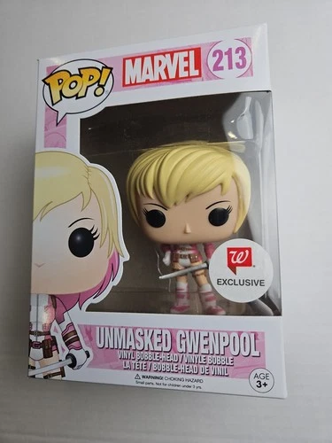 Funko Pop! Vinyl: Marvel - Gwenpool (Unmasked) - Walgreens (Exclusive) #213