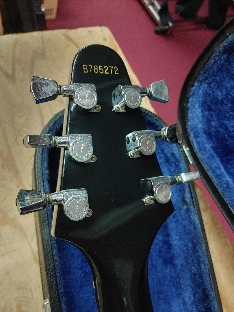 Greco FV-600 1978年製　Flying V custom Greco Flying V Custom Black FV-600 1978 Electric Guitar | eBay