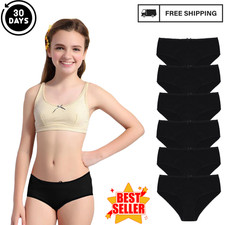 12 PACK  GIRLS BRIEFS SHORTS KNICKERS HIPSTER UNDERPANTS UNDERWEAR Cotton