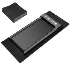 Foldable Treadmill Mat for Carpet Floors - 68"x24" 1/4" Thick Exercise Equipm...