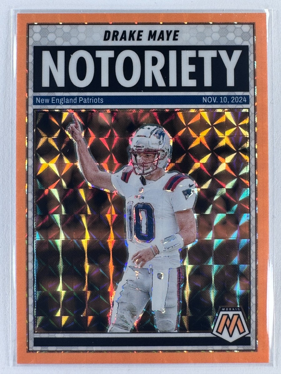 2025 Panini Mosaic - Notoriety Justin Jefferson #6 Orange