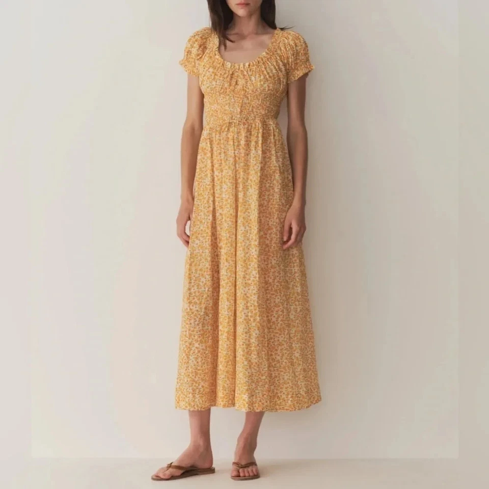 Doen Ashlynn Midi Dress Clementine Daisy Fields - Photo 1/1