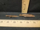 Marx Toys Johnny West Indian Chief Geronimo Bowie Knife/Sheath Used