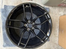 C8 Corvette Zo6 Black Rear Wheel. Wheel Is 21 Inch.