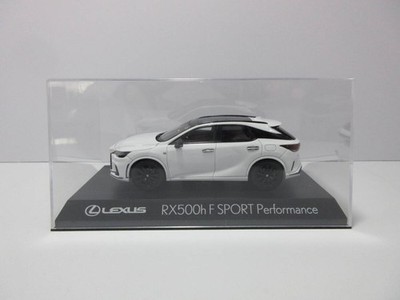 1/43 Kyosho Lexus RX500h F Sport Performance White Diecast Car