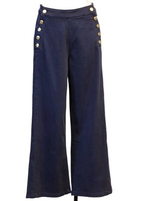 Dl1961 - Women's Women's Hepburn Wide Leg Jeans Bright Navy