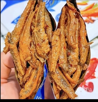 Smoked Deep Sea Anchovy Fish.