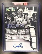 2024-25 Noir Basketball Pascal Siakam #18 Freeze Frame Signatures Auto /49