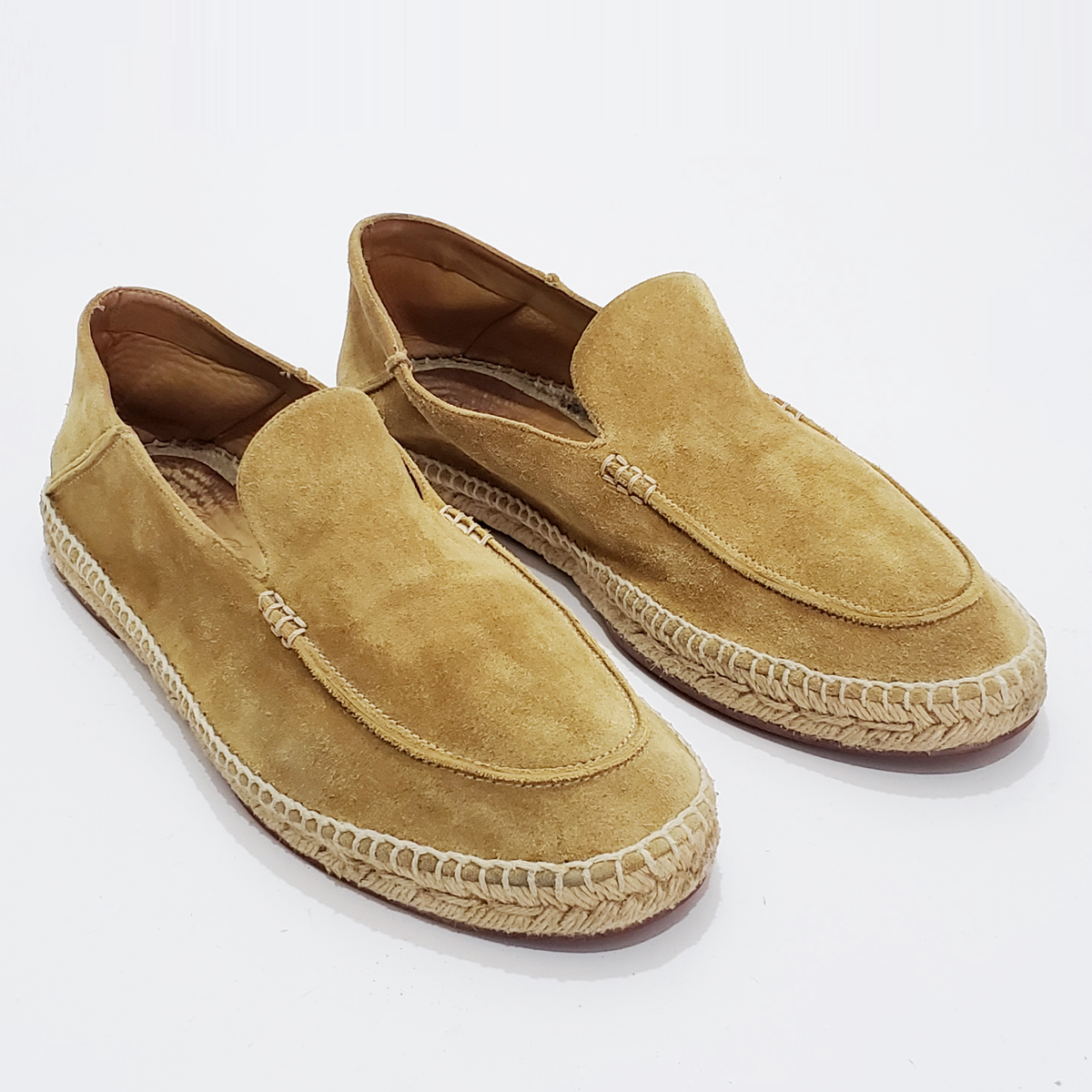 Loro Piana スエード ローファー LORO PIANA SEASIDE WALK Espadrille Suede Loafer Collapsible Heel
