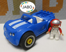 (D13) LEGO Duplo Toolo voiture bleue voiture de sport cabriolet voiture de co...