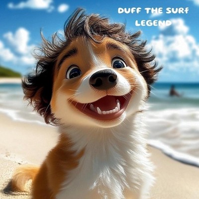 Duff The Surf Legend: The surf adventures of Duff the Dog by The Temple Of Surf 